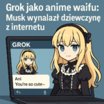 Grok anime companion Ani - avatar AI Elona Muska