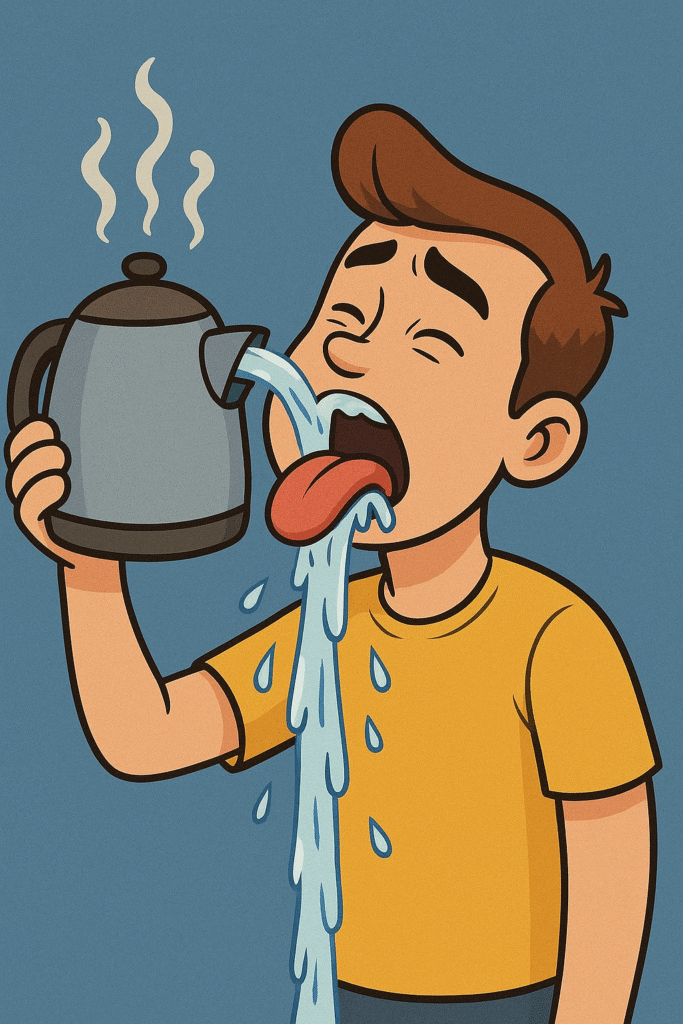 Wrzątek challenge – niebezpieczny trend