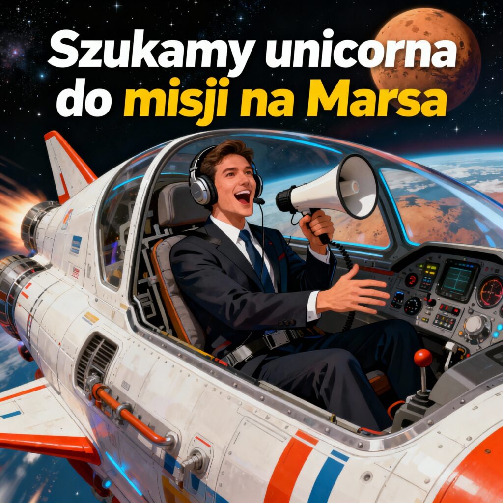 rekruter w kokpicie rakiety – absurdalne wymagania rekrutacyjne